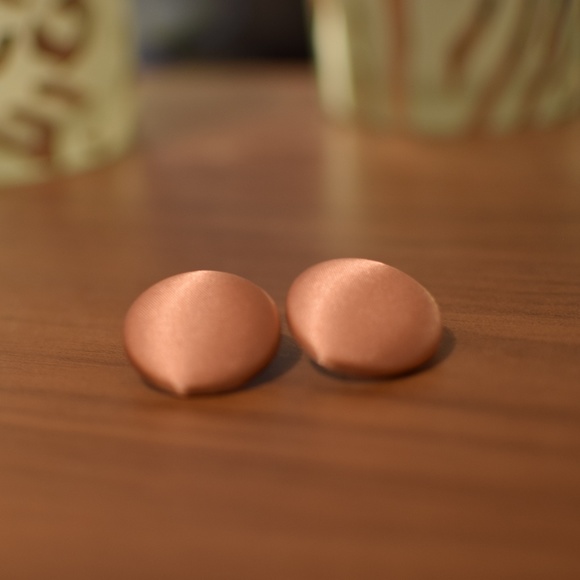 Jewelry - Handmade Button Earrings (Medium)